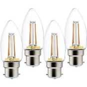 8X Sylvania LED Candle Lamps 4W