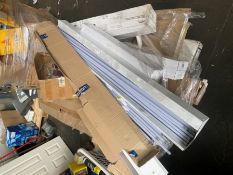 Pallet of LED Tubes and Light Fittings