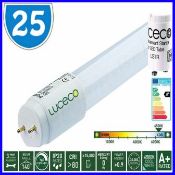 25X 2ft Luceco LED Tubes With Inbuilt Power Supply