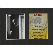 James Bond Dr No 60th Anniversary Mount & Coin Gift Set.