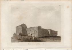 Ballymoon Castle Co Carlow Rare 1791 Francis Grose Antique Print.