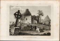 Tullaght Church Tallaght Dublin 1791 Francis Grose Antique Print