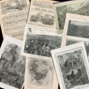 Queen Victoria Ireland Tour 1884-1900 Collection 15+ Antique Prints