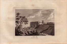 Durham Castle Francis Grose Antique 1783 Copper Engraving.