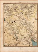 Dumfries & Galloway Scotland John Cary’s Antique 1794 Map.