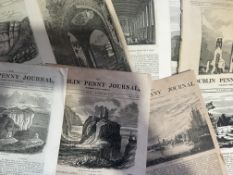 Collection of 20 Antique Dublin Penny Journals 1832-1834
