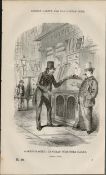 London Victorian Cheap Cabinet Maker Antique 1864 Henry Mayhew Print.