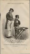 London Victorian Grease Remover Antique 1864 Henry Mayhew Print.