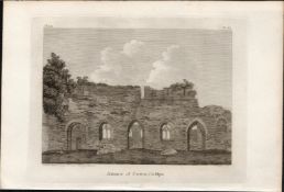 Cong Abbey Co Mayo Rare 1791 Francis Grose Antique Print.