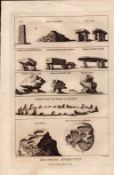 Druid Antiquities Francis Grose Antique 1783 Copper Engraving.