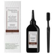 10 x Christophe Robin Temporary Color Gel Dark Chestnut RRP £290