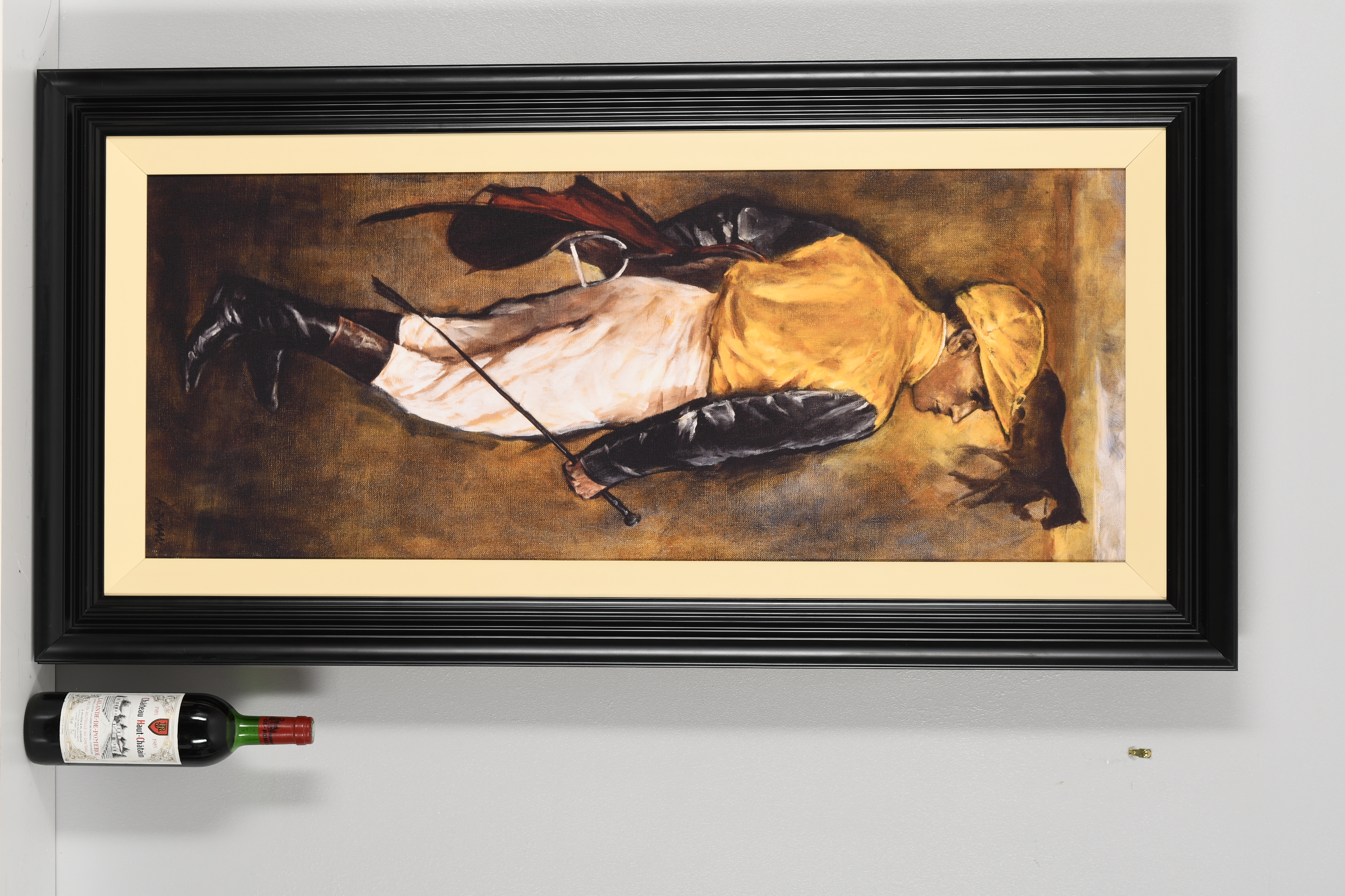 Jay Boyd Kirkman "Jockey in Gold" Canvas Edition - Image 2 of 9