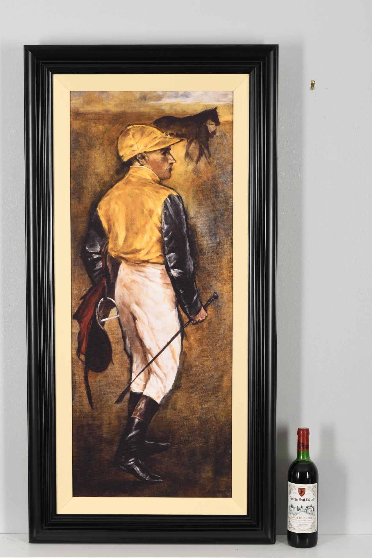 Jay Boyd Kirkman "Jockey in Gold" Canvas Edition - Image 2 of 9