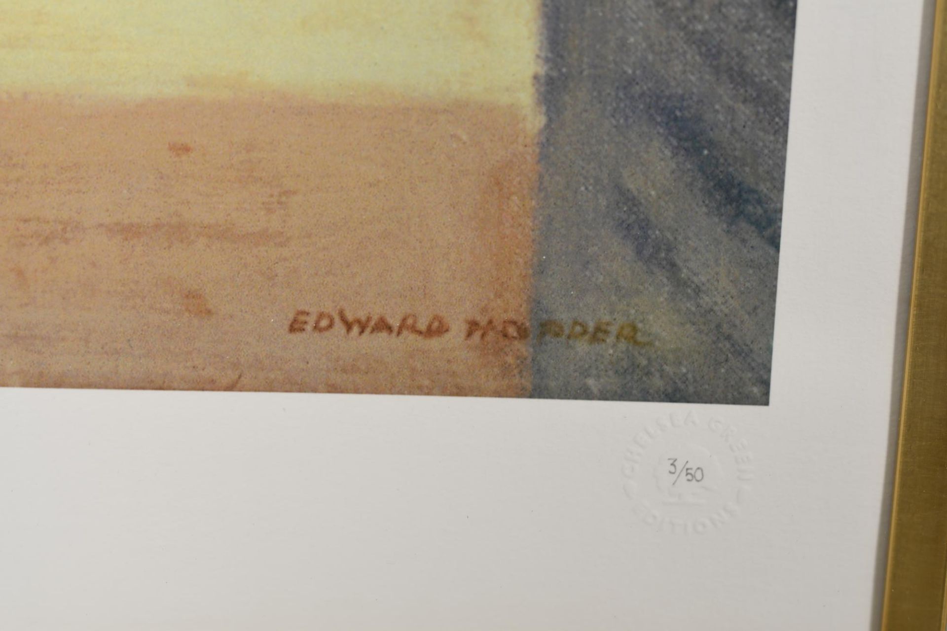 Rare Edward Hopper Limited Edition "Gas, 1940" Certificated. - Image 5 of 10