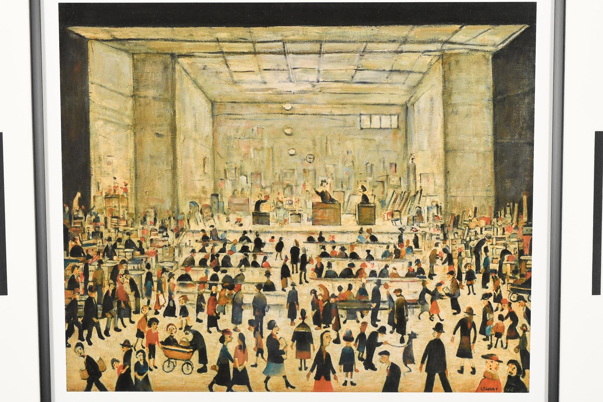 L.S. Lowry Limited Edition "The Auction" - Image 3 of 10