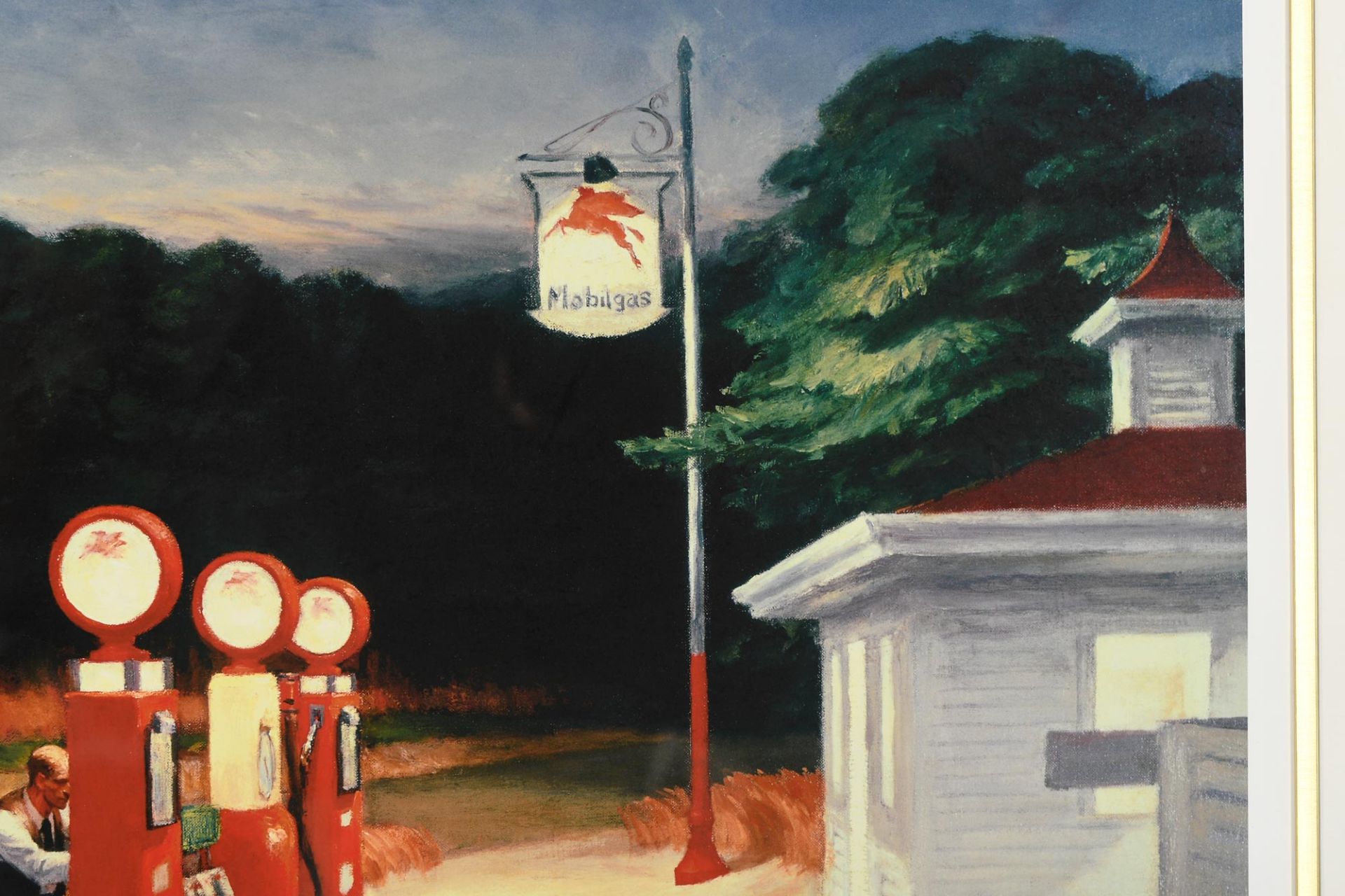 Rare Edward Hopper Limited Edition "Gas, 1940" Certificated. - Image 7 of 10