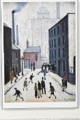 L.S. Lowry Limited Edition "Industrial Scene, 1953"