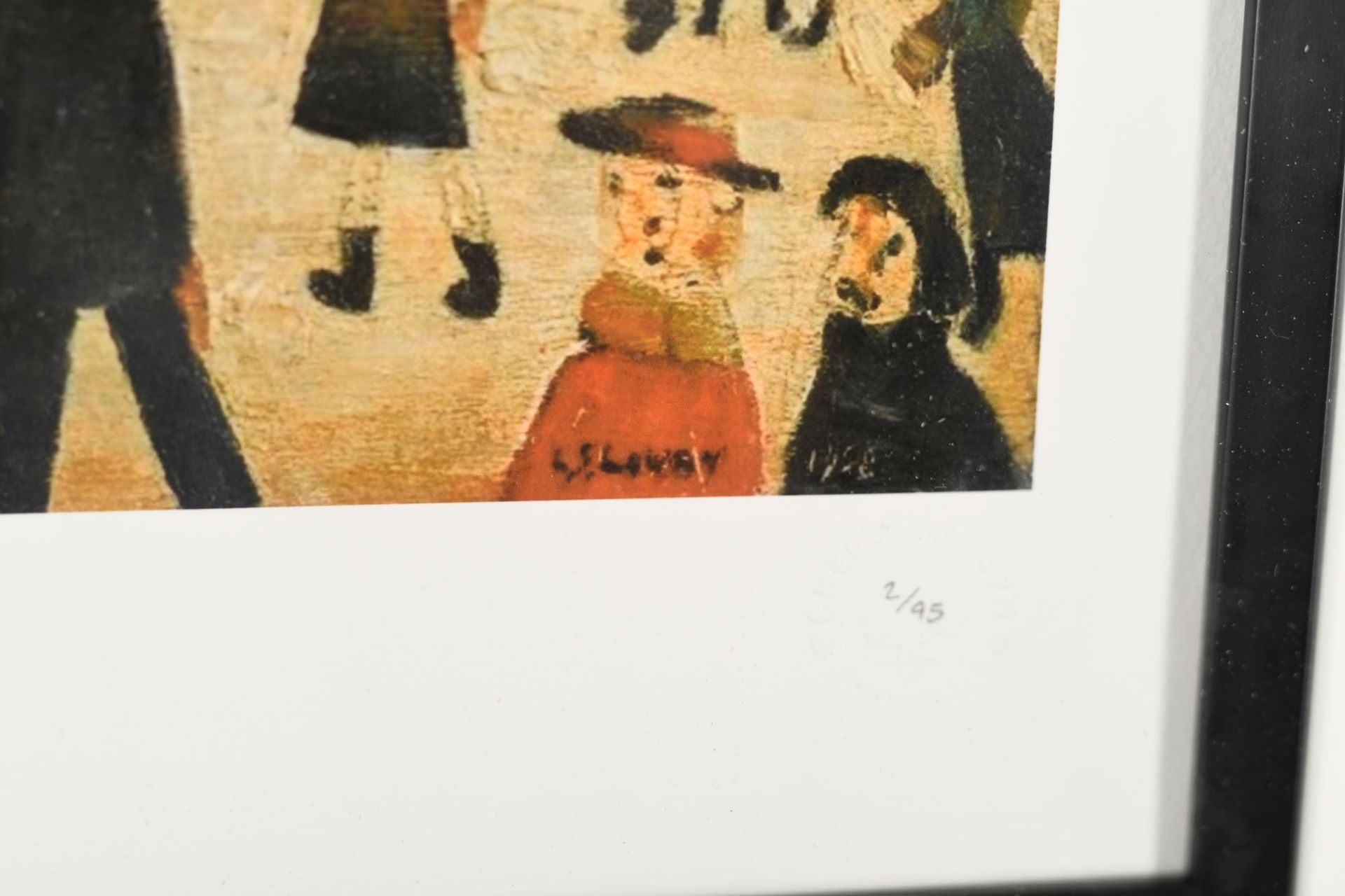 L.S. Lowry Limited Edition "The Auction" - Image 5 of 10