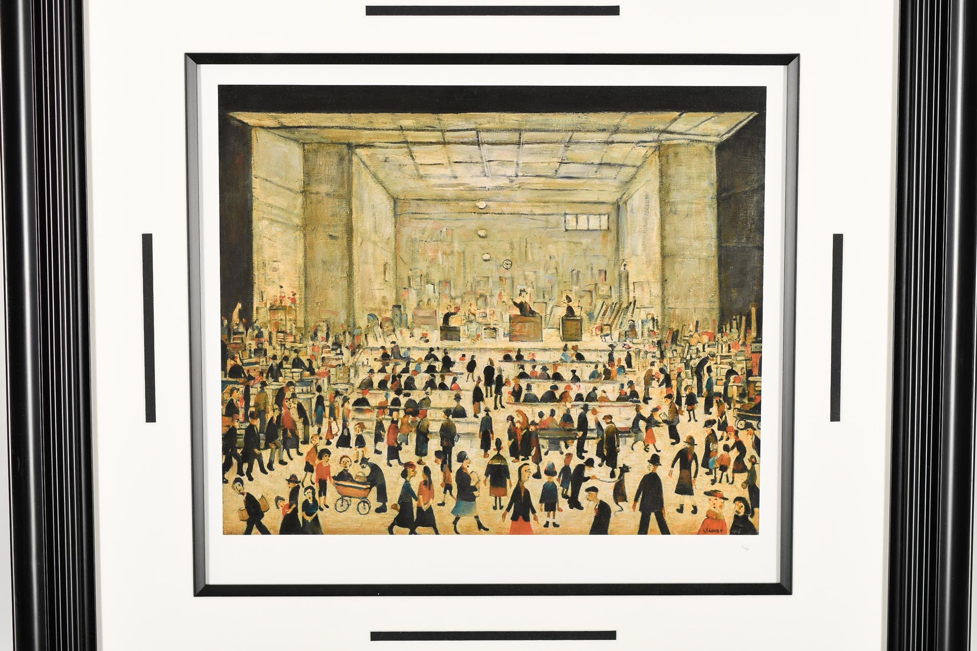 L.S. Lowry Limited Edition "The Auction" - Image 2 of 10