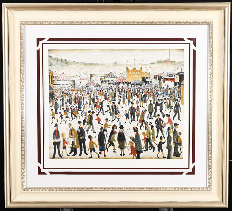 L.S. Lowry Limited Edition "Good Friday, Daisy Nook"