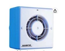 Brand New Boxed Manrose CF100T Centrifugal Bathroom / Toilet Extractor Fan with Timer RRP £40