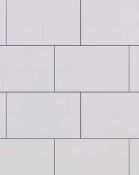 Brand New Boxed Plain White Ceramic Wall Tile 250 x 400mm Approx 6sqm RRP £99 **No Vat**
