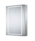 Brand New Boxed Castor Single Door LED Mirror Cabinet 500x700mm RRP £380 **No Vat**