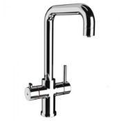 Brand New Boxed Ellsi 3-in-1 Instant Boiling Hot Water Kitchen Tap - Chrome RRP £235 **No Vat**