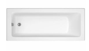 Brand New Madeira White Premiercast Single Ended Straight Bath - 1500 x 700mm RRP £275 **No Vat**