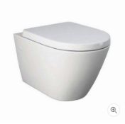 Brand New Boxed Falcon Wall Hung Toilet with Soft Close Toilet Seat RRP £227 **No Vat**
