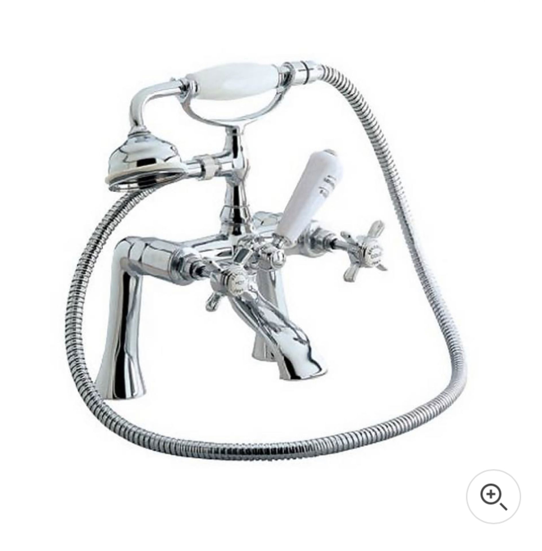 Brand New Boxed Bensham Deck Mounted Bath Shower Mixer Tap RRP £165 **No Vat**