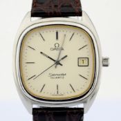 Omega / Seamaster Date 34 mm - Gentlmen's Steel Wrist Watch