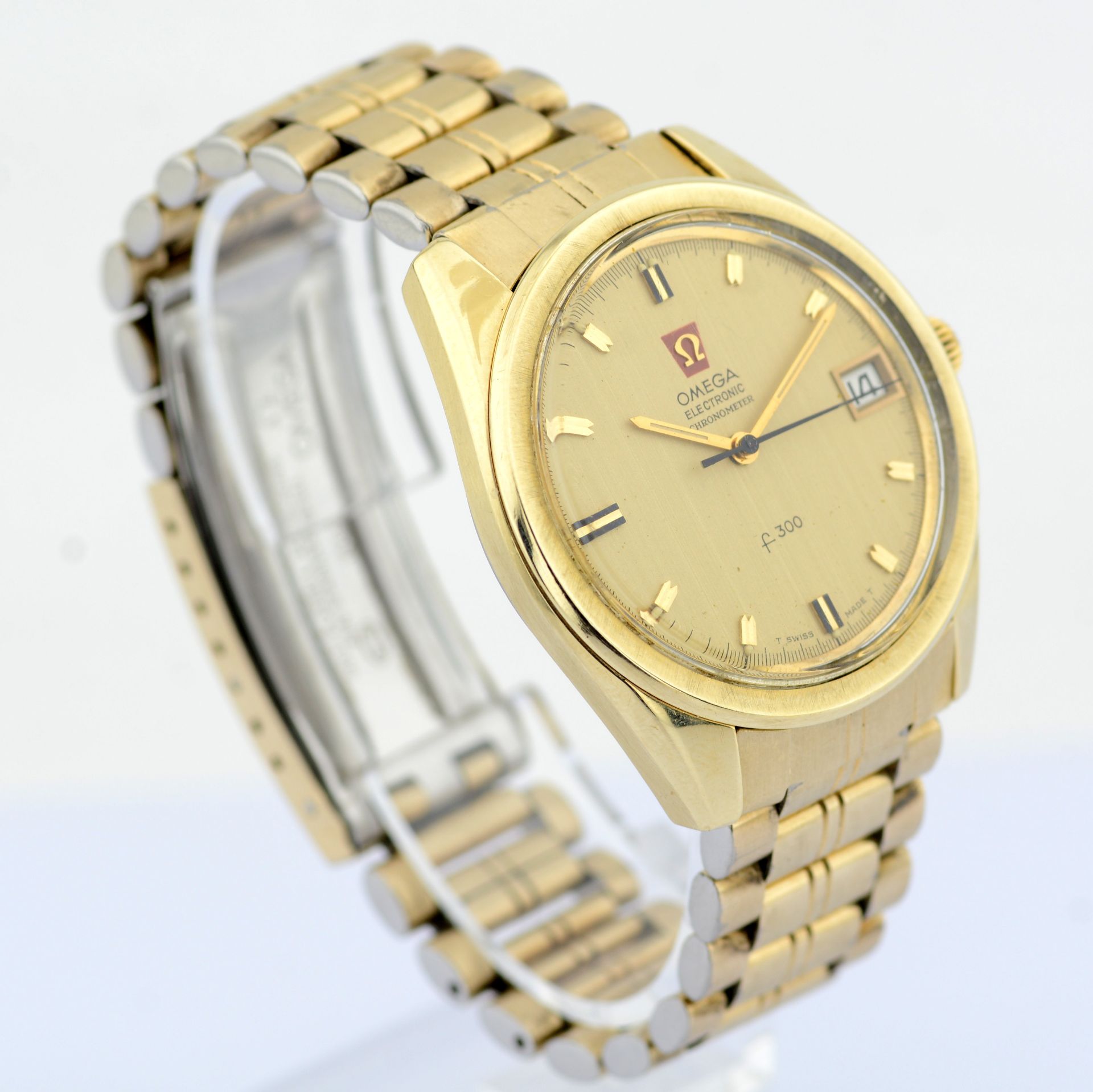 Omega / Chronometer Electronic f300Hz Date 36 mm - Gentlmen's Steel Wrist Watch - Image 3 of 7