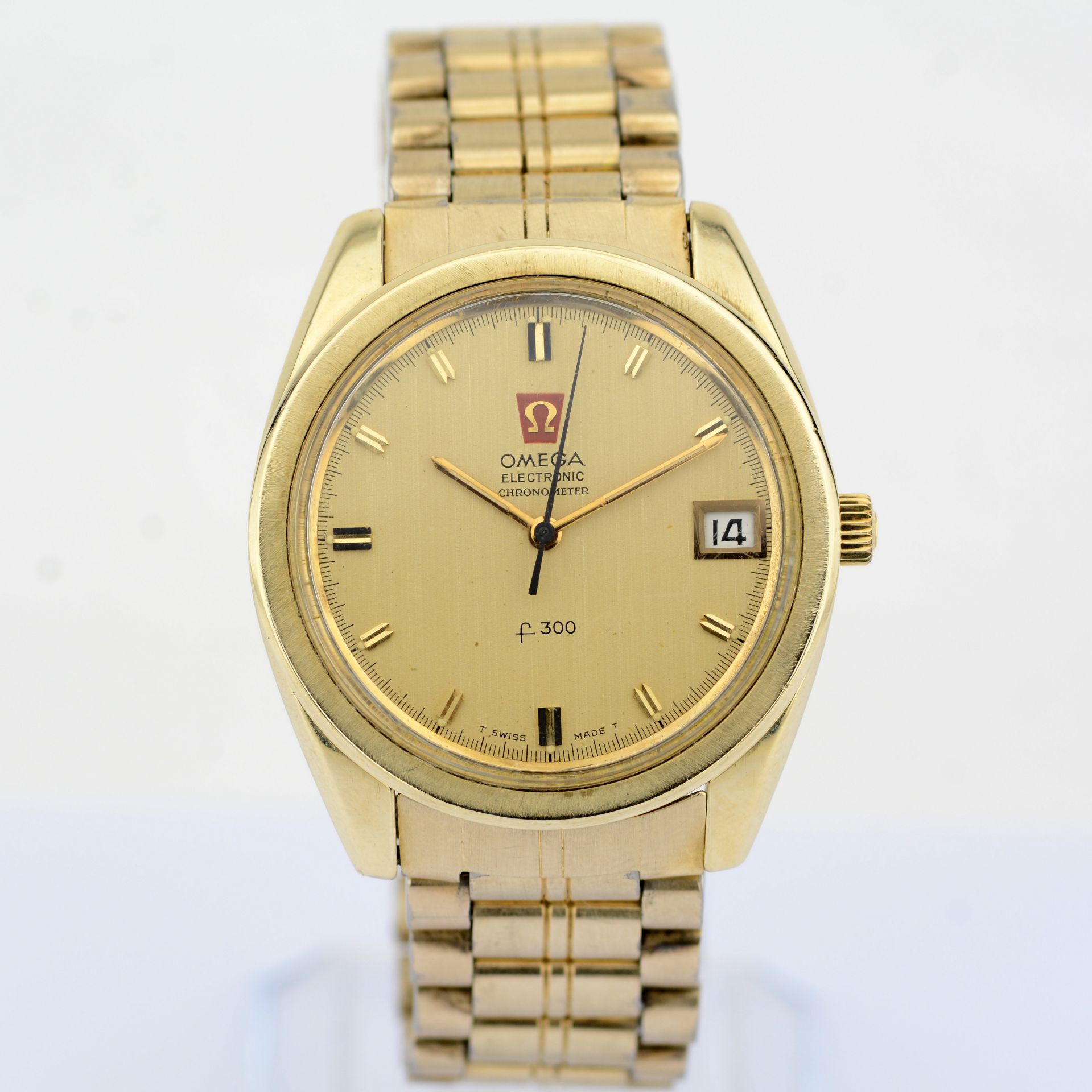 Omega / Chronometer Electronic f300Hz Date 36 mm - Gentlmen's Steel Wrist Watch - Image 7 of 7