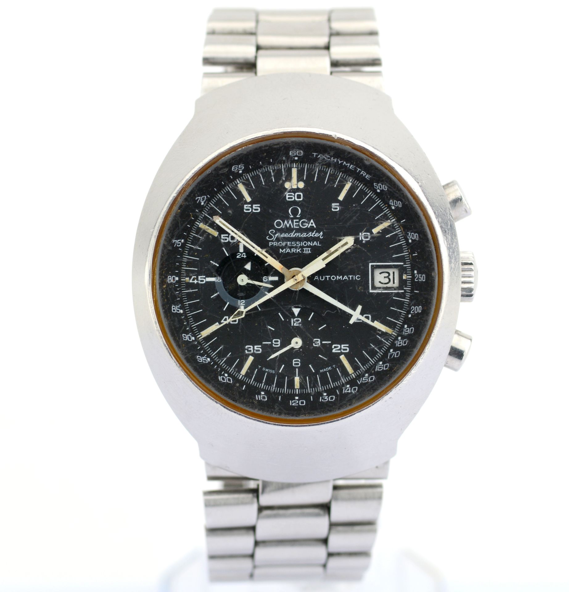 Omega / Speedmaster Mark III - Gentlmen's Gold/Steel Wrist Watch - Image 7 of 7