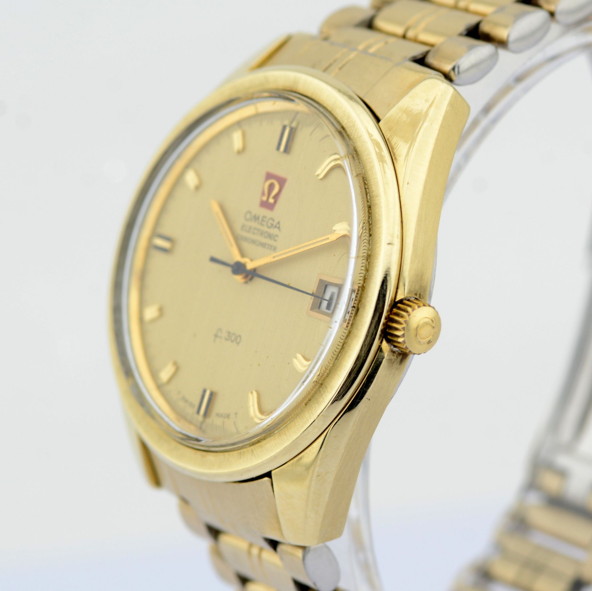 Omega / Chronometer Electronic f300Hz Date 36 mm - Gentlmen's Steel Wrist Watch - Image 2 of 7