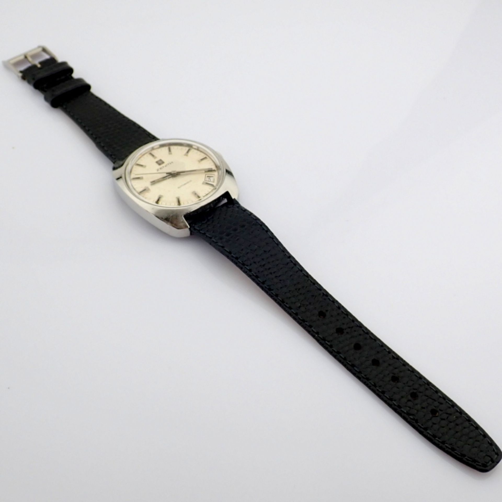 Zenith / Vintage Automatic - Gentlmen's Steel Wrist Watch - Image 6 of 9