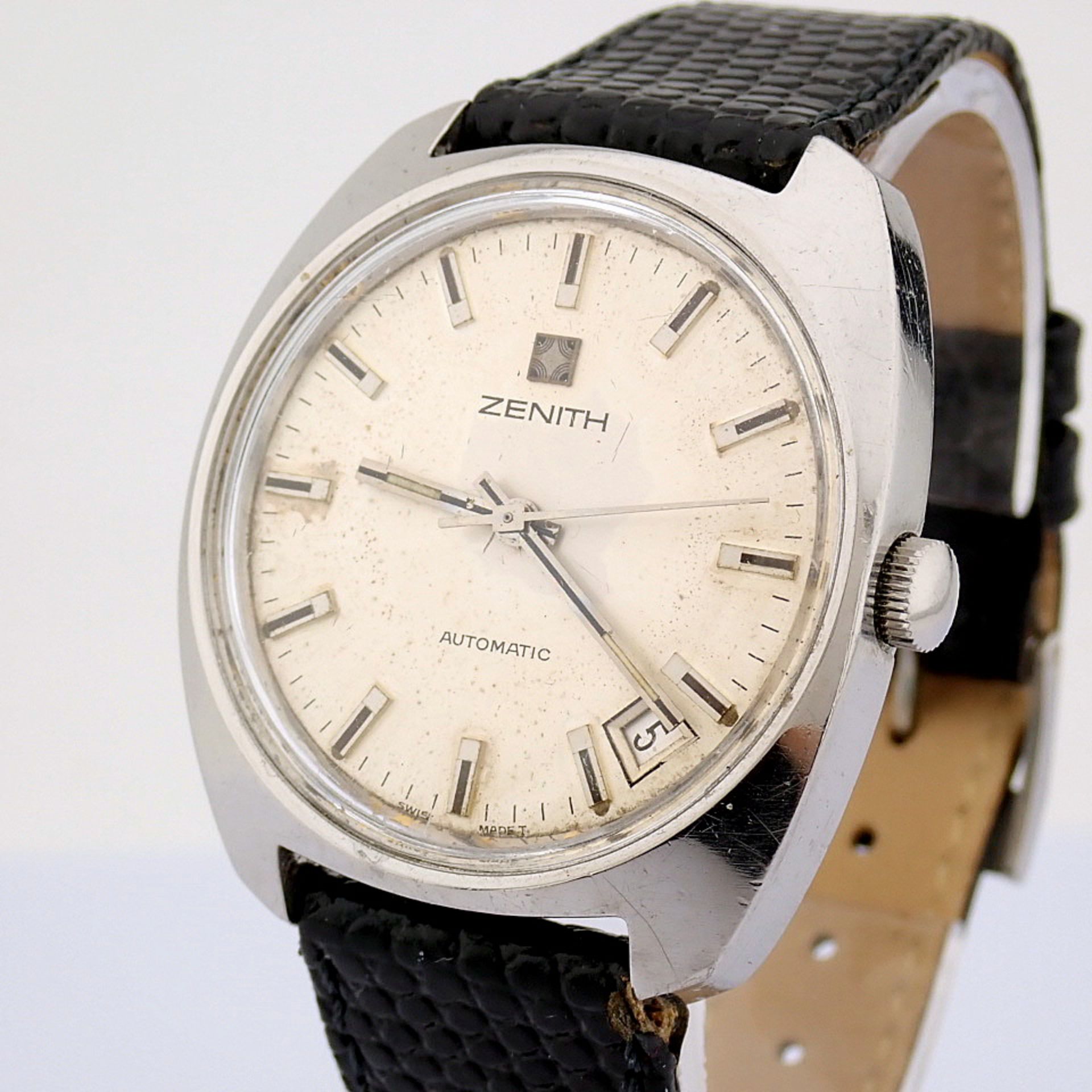 Zenith / Vintage Automatic - Gentlmen's Steel Wrist Watch - Image 4 of 9