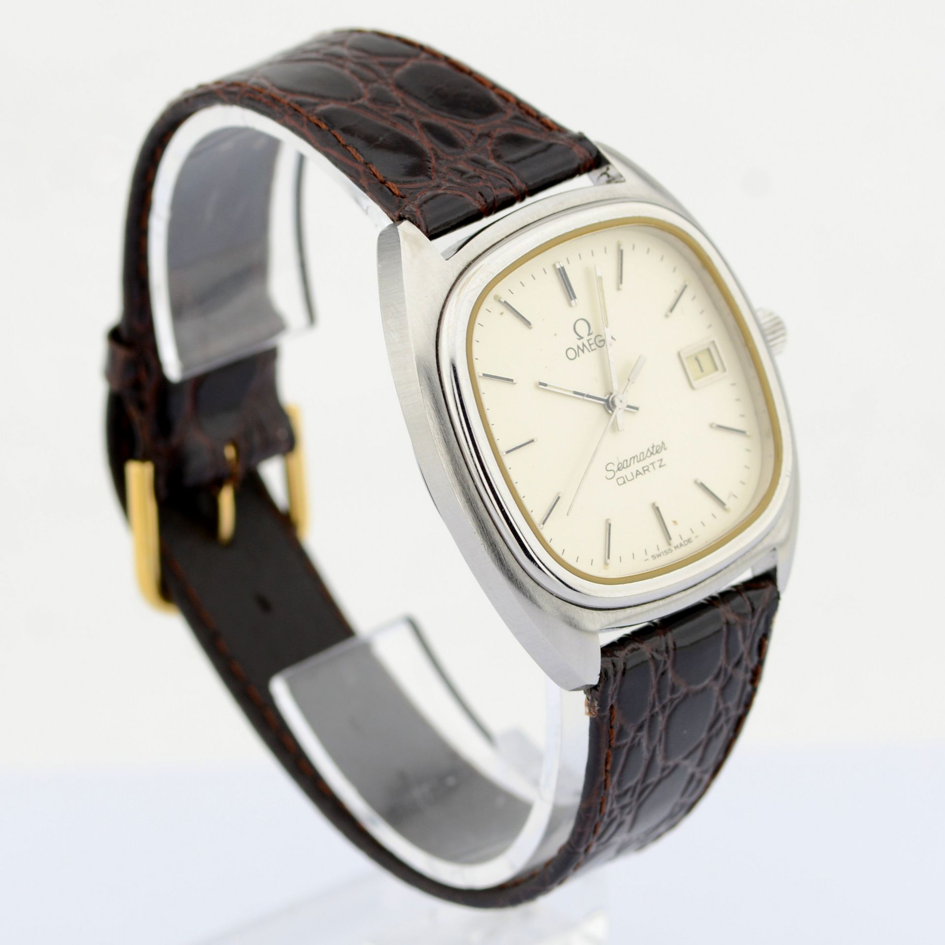 Omega / Seamaster Date 34 mm - Gentlmen's Steel Wrist Watch - Image 3 of 8