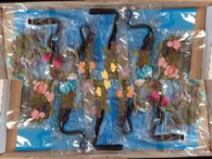 Leather Floral Headbands x 50 RRP Over £85