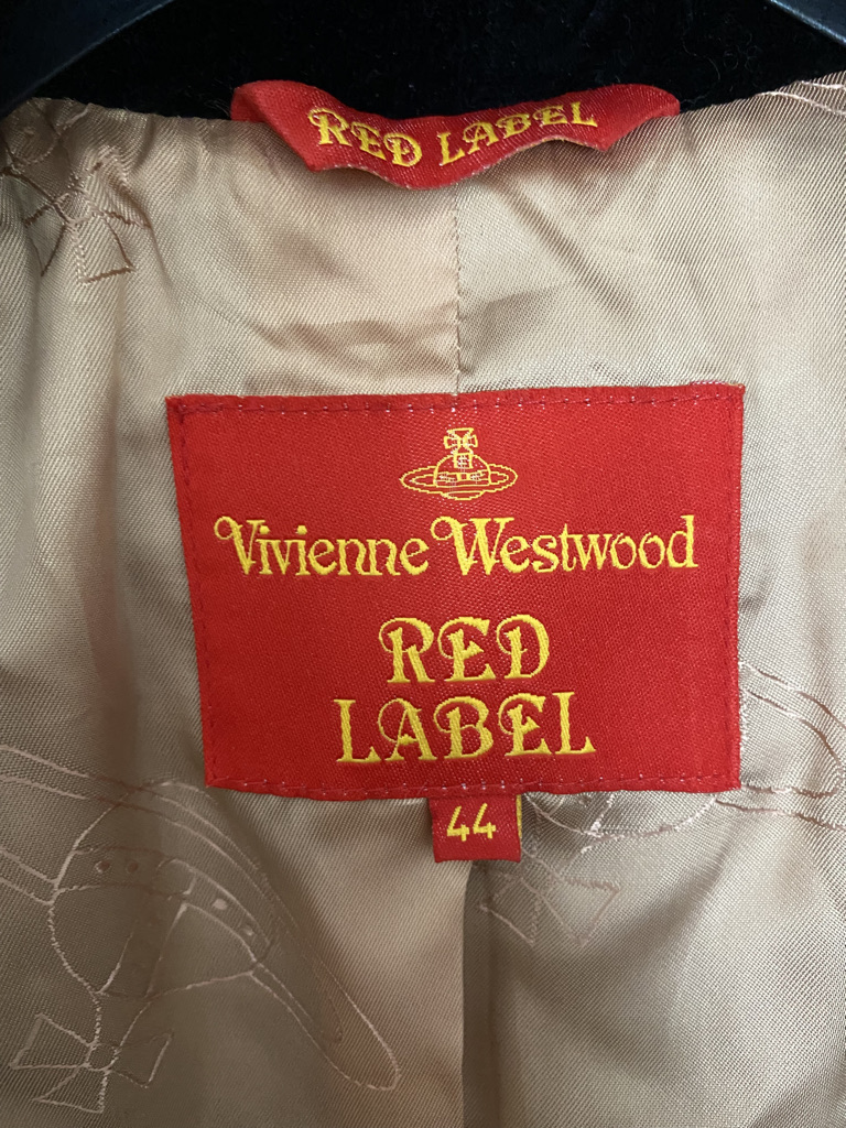 Vivienne Westwood Red Label Velvet Double Breasted Coat - Image 2 of 3