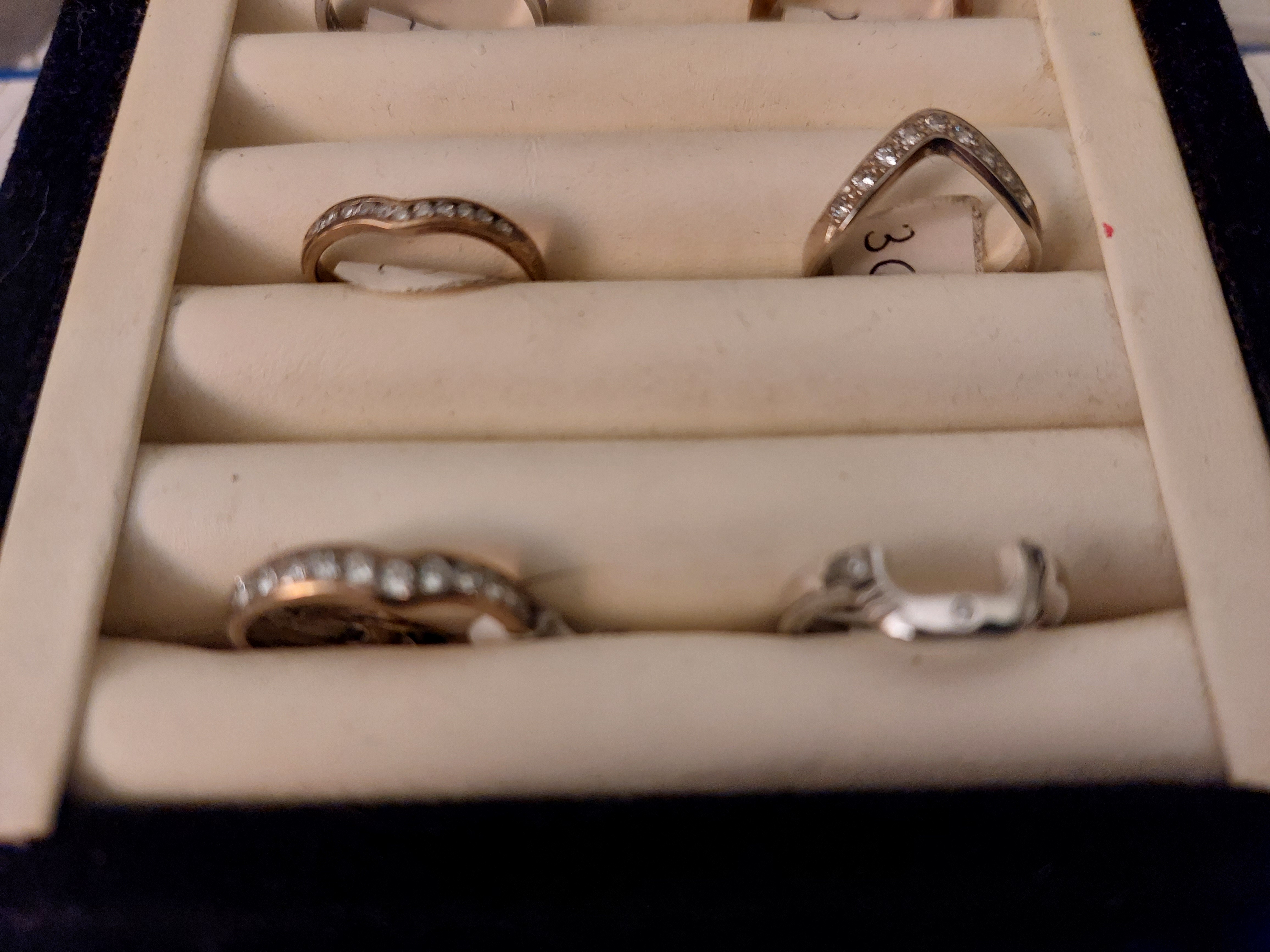 Wedding Rings/Dress Rings/Signet Rings Job Lot of 10 Rings - Image 5 of 5