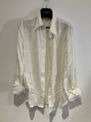 Phillip Lim Silk Blouse Worn By A Body Double.