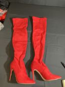 Date Knee High Boots Worn By Vanessa Hudgens