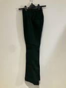 Victoria Beckham Virgin Wool Trousers Worn By A Body Double