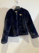 John Lewis Heir Loom Collection Faux Fur Coat Worn By Mia Lloyd