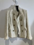 Pinko Tweed Suit Worn By Vanessa Hudgens