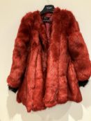 Fashion Faux Fur Coat Worn By Vanessa Hudgens