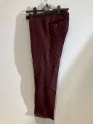 Twisted Tailor Red Trousers Worn By Will Kemp
