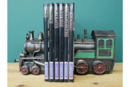 Steam Train Bookends